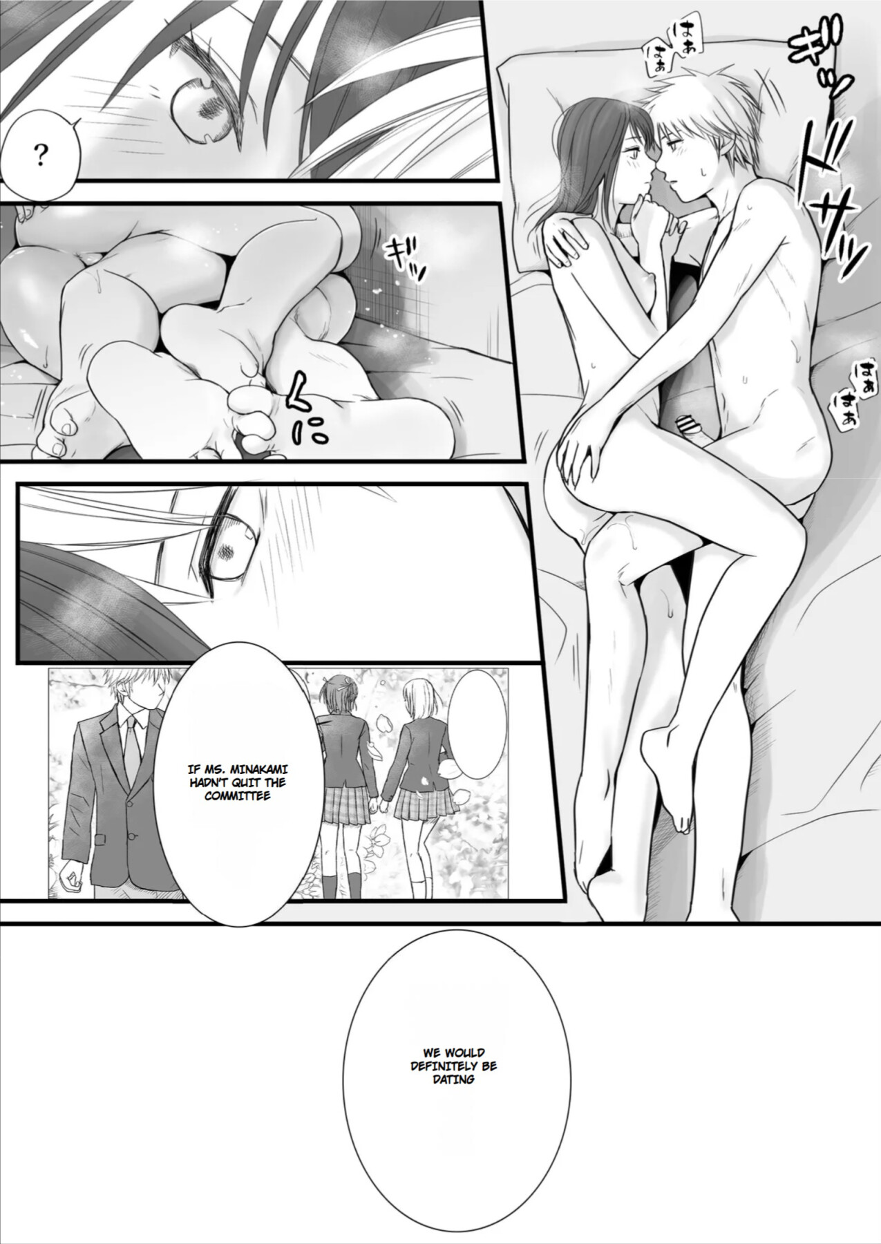 Hentai Manga Comic-You Said It'd Just Be Grinding... But You Ended up Slipping It In. Now I'm Just the Top Student's Toy 3.-Read-48